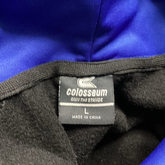 Colosseum Duke Blue Devils Zone Hoodie Sweatshirt Large NWOT - Picture 5 of 6